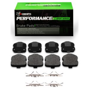 Chevrolet Corvette Brake Pads - Rear - R1 Concepts - Performance Sport - `06-`13
